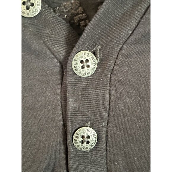 Harley Davidson BLACK Long Sleeve shirt motorclothes - X large SEE PHOTOS - Picture 15 of 16